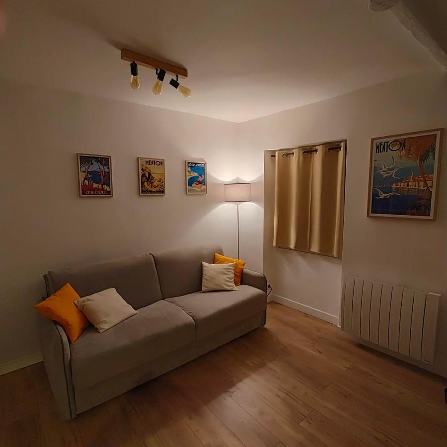 Joli Studio Dans Le Coeur De Menton Exterior photo